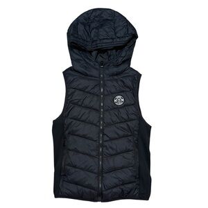 Guess black Hooded Puffer Vest